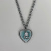 Heart chain necklace