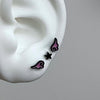 purple star wing piercing set