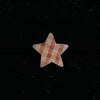 Brown checkered star piercing