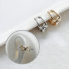 Twisted rope frame earcuff