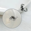 Antique cross earcuff