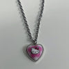 Kitty face chain necklace