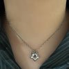 Star loop necklace