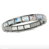 6 photo custom italian charm bracelet