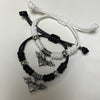 Angel heart twist bracelet set