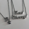 Custom letter necklace