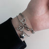 Custom letter bracelet