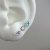 Pastel mix & match star wing piercing set