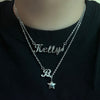 Custom letter necklace