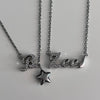 Custom letter necklace