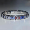 Full 20 photo custom Italian charm bracelet