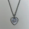 Heart chain necklace