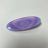 Purple heart hair clip