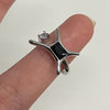 Black spark ring