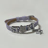 DIY Custom 6mm Purple Leather Bracelet