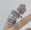 holographic ball navy purple ring