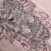Ribbon skull long sleeve vintage pink