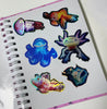 Toofoofeefa sticker collecting book