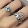 Sterling silver 6 ring set (20% off)