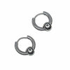 Star hoop set earrings