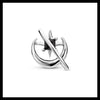 Black moon sparkle piercing