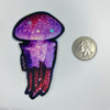 Purple jellyfish sticker