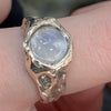 Moonstone melting ring