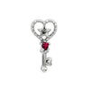Red key star piercing
