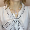 Moonstone heart necklace