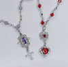 Double pendant crystal necklace