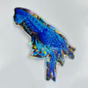 Blue lobster sticker