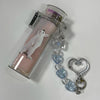 Bunny ribbon heart lighter keychain case