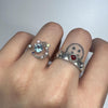 Moon sparkle ring